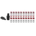 thumbnail image 3 of Car Racing Lug Rueda Tuercas Tornillo Para La Mayoría De Las Ruedas Del Mercado De Accesorios De Honda (Rojo),M12 X P1.5 Scienceny VI003143-00, 3 of 7