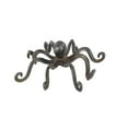 thumbnail image 6 of 12" x 4" Black Metal Octopus Sculpture with Long Tentacles and Suctions Detailing, by DecMode, 6 of 14