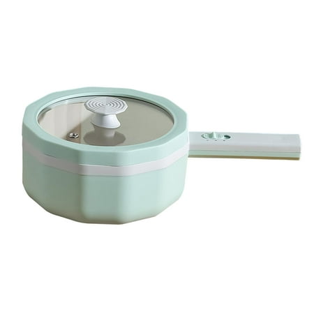 

DOMELAY Electric Cooker Household Nonstick Electric Rice Cooker for Oatmeal Soup Fry Green