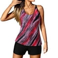 thumbnail image 3 of Swim Suits  Women Plus Size Womens Swimwear Tankini Swimsuit Plus Tummy Control Bathing Suits Tankini Tops Shorts, 3 of 8