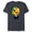 Navy Heather, variant on Disney José Carioca Three Caballeros Trip Matching Big Face - Short Sleeve Blended T-Shirt for Adults - Customized-Ocean Blue