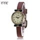 thumbnail image 2 of Reloj de cuarzo para mujer, relojes para mujer vansvar Reloj de pulsera analógico con correa de cuero de cuarzo informal para mujer, 2 of 2