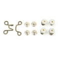 thumbnail image 1 of Boucle de Taille Tendeur de Ceinture Rallonge de Boucle de Taille Réglable Tendeur de Taille pour Pantalon Boucle de Taille à Vis Durable Réutilisable Boutons de Couture Réglables, 1 of 1