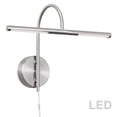 thumbnail image 3 of Dainolite Display/Exhibit - PICLED-152-SC - 6W LED Picture Light Satin Chrome Finish - Satin Chrome, 3 of 3