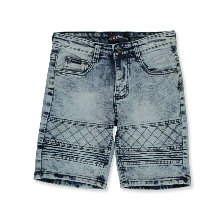 Denim moto hotsell shorts