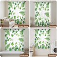 thumbnail image 6 of Green Botanical Sheer Curtains 96 Inches Long, Spring Ivy Ferns Leaves Plants Light Filering Curtains, Privacy Drapes Simi Floor to Veiling Curtain for Living Room Bedroom Large Window Treatment, 6 of 7