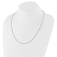 thumbnail image 5 of 925 Sterling Silver Rope Chain Styles Necklace Adjustable 1.4 mm D/C 30 inch, 5 of 6