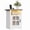 White, variant on Homall Nightstand Set of 2 with Charging Station & Adjustable LED Lights, End Table Bedside Table with Glass Door & Open Shelf for Bedroom Living Room, Natural