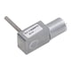 thumbnail image 5 of Worm Gear Motor Self Locking Function M6 Head Rotating Shaft Thread Speed Reduction DC Geared Motor DC12V 66RPM, 5 of 5