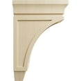 thumbnail image 3 of Ekena Millwork 3 3/8"W x 6 3/4"D x 10"H Small Lucan Wood Corbel, Rubberwood, 3 of 4