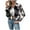 001_Black, variant on Shackets for Women 2025 Trendy Plaid Cropped Jacket Flannel Shirt Button Long Sleeve Fall winter coats