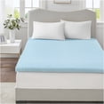 thumbnail image 5 of JERFIT 3 Inch King Cooling Gel Memory Foam Mattress Topper, Blue Reversible Hypoallergenic Egg Crate Bed Topper for Pressure Relief, 5 of 8