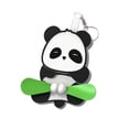 thumbnail image 1 of Funny Creative Pull Play Fan Keychain Cartoon Mini Key Press Fans Panda Toy Hand Chains L8v7, 1 of 2