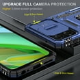 thumbnail image 4 of LEYI Moto G 5G 2023 Case with Screen Protector [2 Pack], [Magnetic Rotatable Kickstand] Military Grade Shockproof Full Body for Motorola G 5G 2023 Case - Blue, 4 of 8