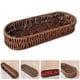 thumbnail image 5 of Cesta de pan rectangular: cesta para servir de imitación de ratán, caja para almacenar alimentos para exhibir en casa, restaurante o fiesta, 5 of 7