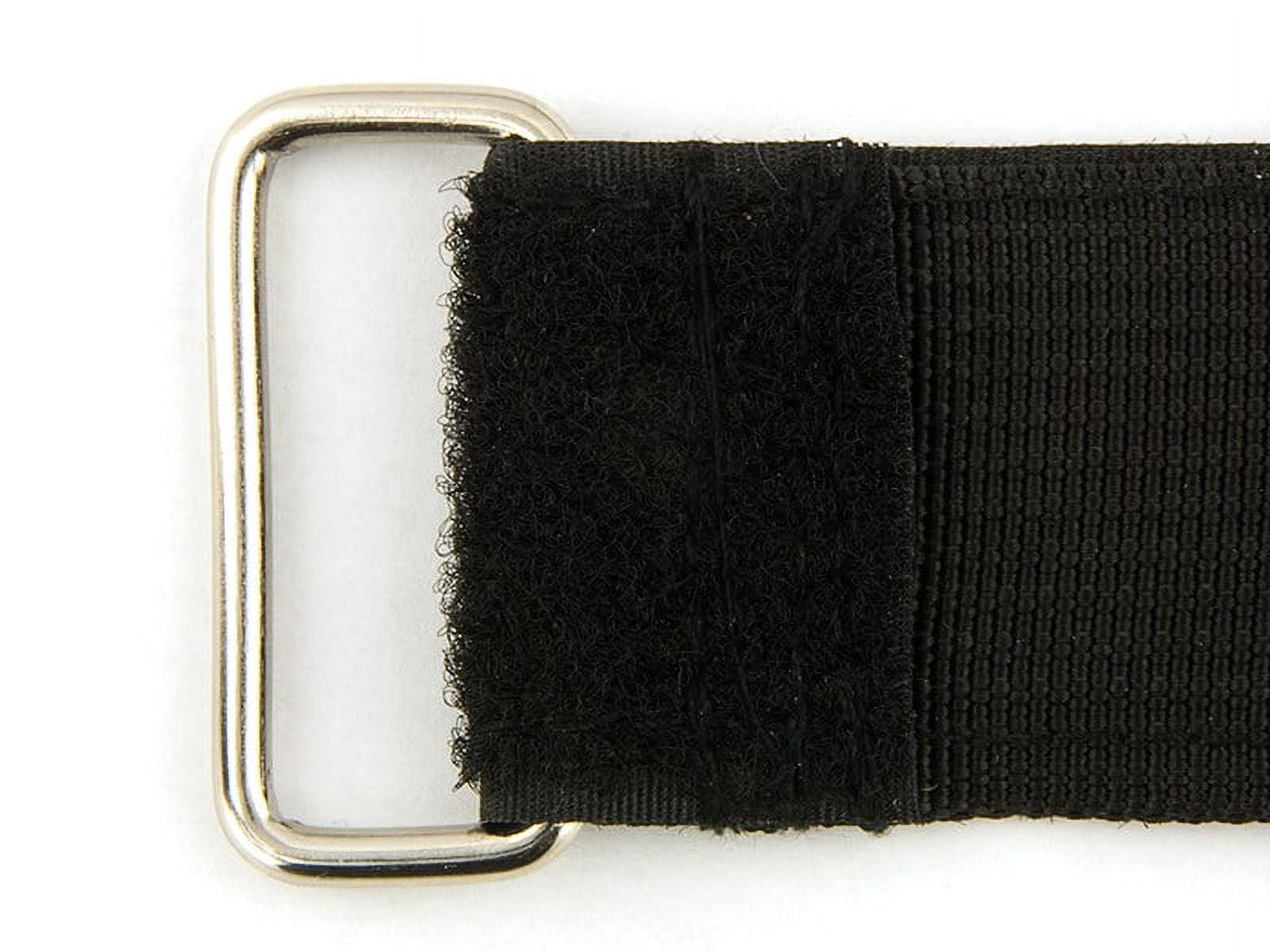 Secure Cable Ties 48 x 3 Inch Heavy Duty Black Cinch Strap - 5 Pack