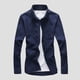 thumbnail image 1 of pstuiky camisetas de hombre, Camiseta informal de manga corta con botones y solapa de color liso para hombre camisetas de hombre m, 1 of 3