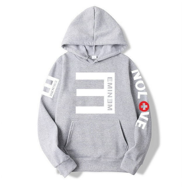 Reapper Eminem Album de Musique Chandails à Capuchon Tournée Mondiale Cadeau pour Fan Chandail à Capuchon Graphique Hommes Femmes Style Hip Hop Chandail en Molleton Surdimensionné Mode Urbaine