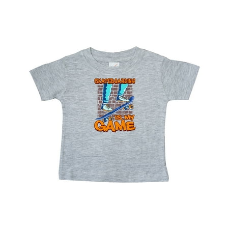 

Inktastic Skateboarding is my Game Gift Baby Boy or Baby Girl T-Shirt
