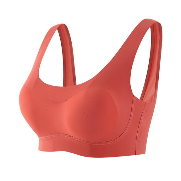 ameIAEA No Wire Bras for Women Push Up Padded Sports Bras Wireless Seamless Workout Yoga Bras
