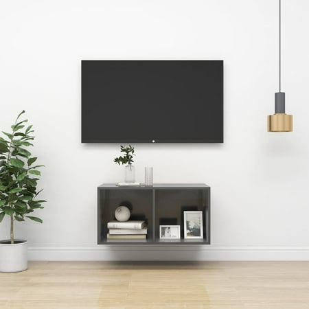 

vidaXL Wall-mounted TV Cabinet Chipboard Home Office Corner Multi Colors/Sizes