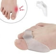 thumbnail image 2 of 2Pcs Silicone Gel Bunion Toe Separator Corrector Hallux Valgus Foot Care Tool, 2 of 6