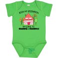 thumbnail image 3 of Inktastic Book My Reservation I'm Going to Grandma and Grandpa's Boys or Girls Baby Bodysuit, 3 of 5