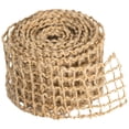 thumbnail image 1 of 1 Roll Wired Wrapping Rope Packing Jute Rope DIY Arts Crafts Hollow out Ribbon, 1 of 8