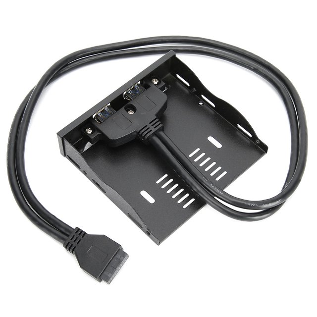 2 Interfaces USB3.0 pour Charge Rapide et Transmission de Données Haute Vitesse, Moyeu USB3.0