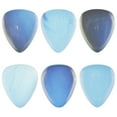 thumbnail image 3 of Exotic Plectrums - Opalite Gemstone Guitar Or Bass Pick - 3.0 mm Ultra Heavy Gauge - 351 Shape - Specialty Handmade Exotic Plectrum - 3 Pack, 3 of 5