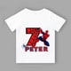 thumbnail image 3 of Camiseta de algodón para niños Cumpleaños Numble Niña Niño Niño 2 3 4 5 6 7 8 9 Años Marvel Spiderman Verano 2024 Camiseta de manga corta blanca para bebé, 3 of 5