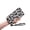 Gray Leopard, variant on Animal Print Wristlet Zip Wallet (Beige Leopard)