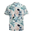 thumbnail image 3 of High Quality Hawaiian Shirts for Men Short Sleeve Aloha Beach Shirt Floral Summer Casual Button Down Shirts Blouses ZMX9X7, 3 of 7