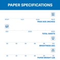 thumbnail image 2 of Papel para impresora Hammermill Premium Color 32 lb 48 x 33 cm, 2 of 7