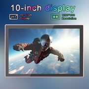 Tablet 10 Inch Android Tablets, 4GB RAM 64GB ROM 1TB Expand Quad-Core Processor Tableta Computer, 2MP+8MP Camera WiFi BT 10.1 in HD Display Tab, 6000mAh Long Battery Life Tablet PC, Pink