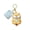 Raccoon Bubbles-Yellow, variant on Squeezing Toys for Relieving Stress, Silicone Toys for Venting And Relieving Stress, Creative Pendants Suitable for Backpacks Or Car Keychains, Gifts for Easter, Halloween, Christmas