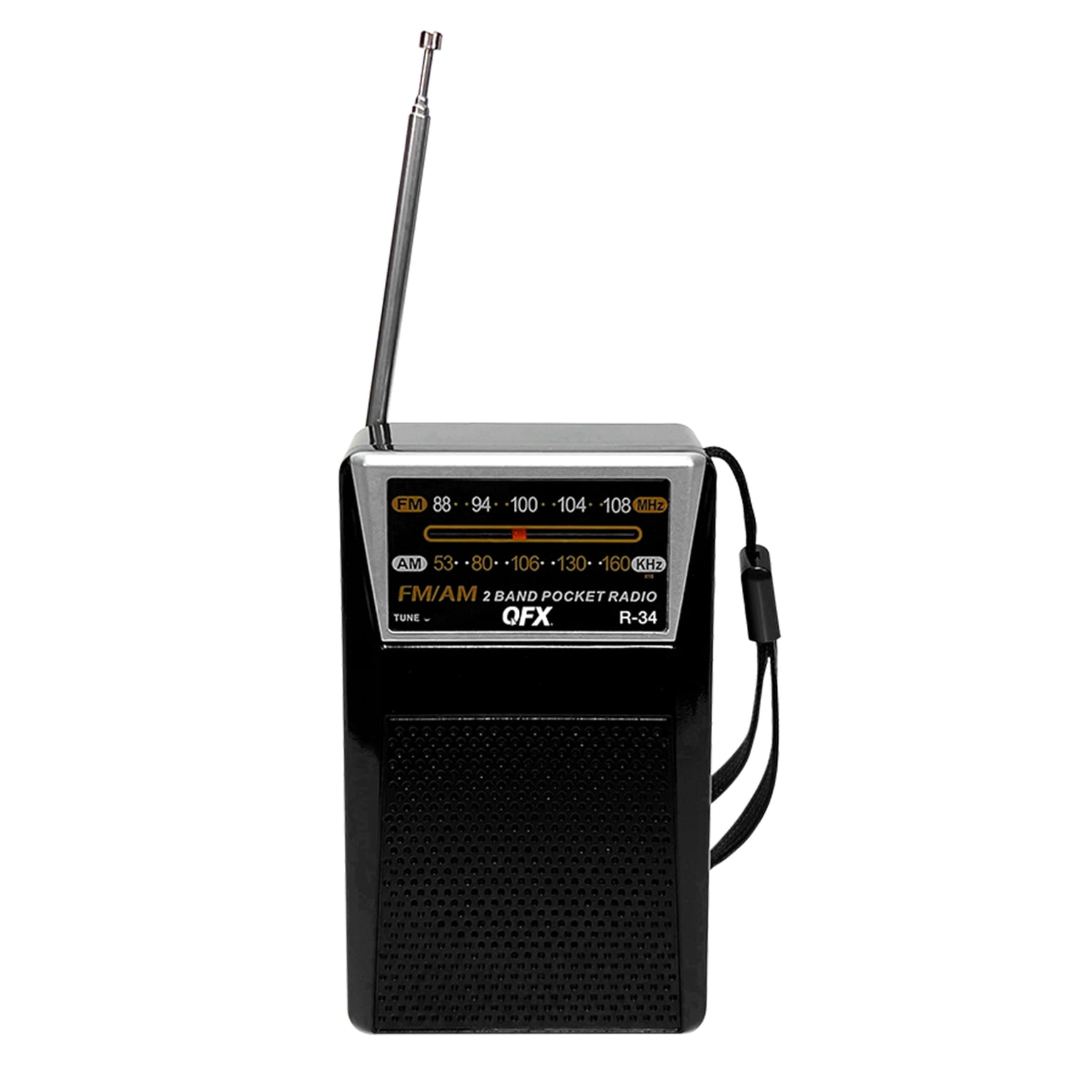 QFX Battery Portable AM/FM Radios