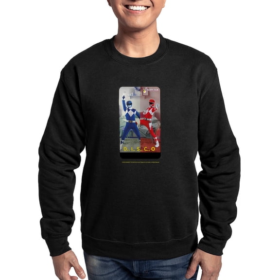CafePress - Power Rangers Disco - Classic Crew Neck Sweatshirt