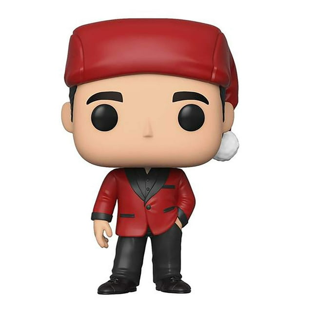 ¡Funko Pop! TV: The Office: Michael como Classy Santa Funko Funko