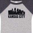 thumbnail image 4 of Inktastic Kansas City Skyline Grunge Boys or Girls Baby Bodysuit, 4 of 5