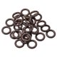 thumbnail image 1 of Anillos de goma de fluorocarbono Unique Bargains, 16 mm de diámetro exterior, 9 mm de diámetro interior, 3.5 mm de ancho, juntas de sellado marrones, 25 piezas, 1 of 3