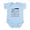Sky Blue, variant on CafePress - Baxley Georgia Body Suit - Baby Light Bodysuit, Size Newborn - 24 Months
