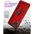 thumbnail image 2 of Galaxy A12 Phone Case, Samsung A12 Phone Case with HD Screen Protector, Military Grade Protective Cases with Ring for Samsung Galaxy A12 (Red), 2 of 6