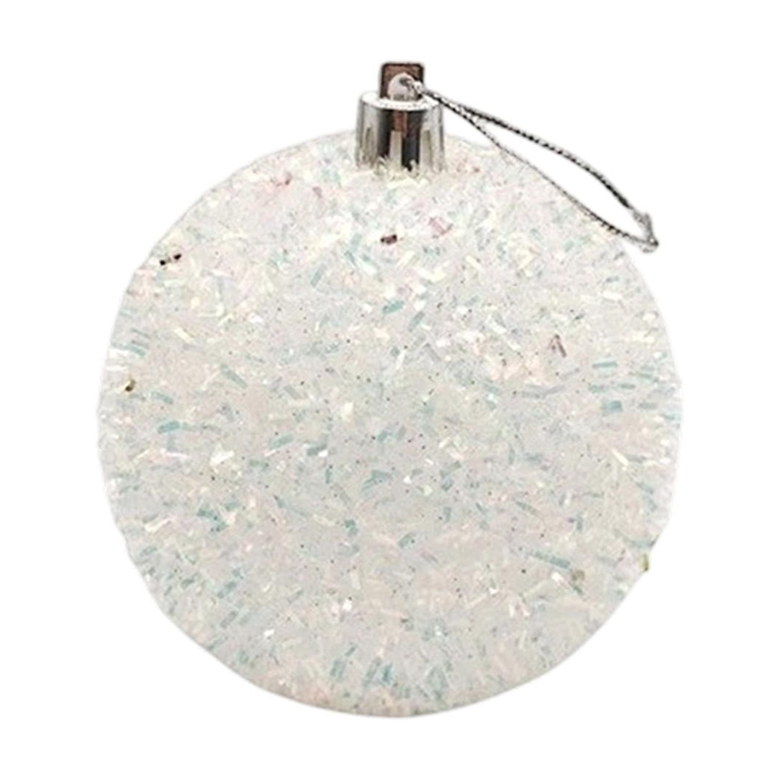 Sparkly Large Christmas Ornament, 5.91 Inch Glittered Sphere With ...