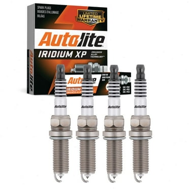 4 pc Autolite Iridium XP XP5684 Spark Plugs for Ignition Wire Secondary Fits select: 2019-2021 TOYOTA RAV4, 2018-2021 TOYOTA CAMRY