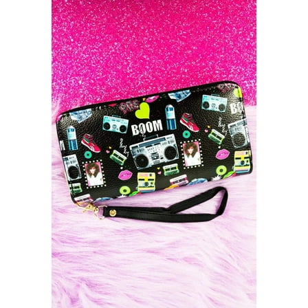 The 90s Organizer Clutch Wallet