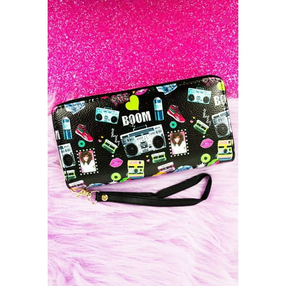 The 90s Organizer Clutch Wallet