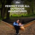 thumbnail image 2 of Bliss Hammocks Hammock in a Bag with Mosquito Net and Tree Straps, 350 Lb Cap, Royal Blue, 2 of 16