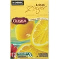 thumbnail image 6 of Celestial Seasonings Lemon Zinger Herbal Tea Keurig K-Cup Tea Pods, 12 Count, 6 of 6