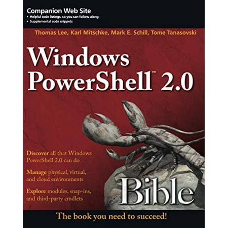 Pre-Owned Windows PowerShell 2.0 Bible Paperback